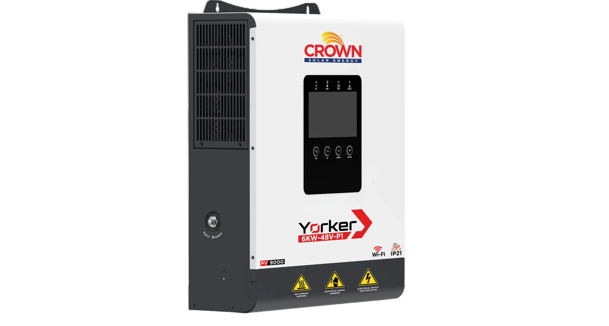 Crown Yorker 6kW Single-Phase Hybrid Inverter Price in Pakistan Main image