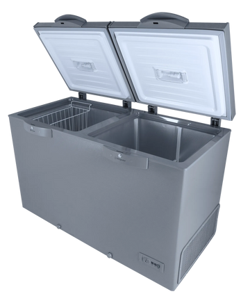 Dawlance Inverter Twin Door Deep Freezer-Gray