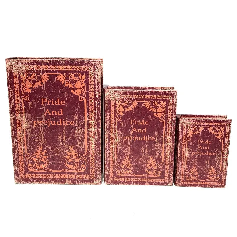 Decorative Book Storage Set 3pcs Price in Pakistan Main image