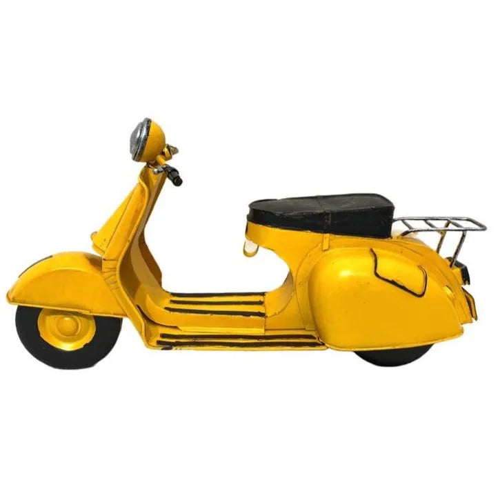 Decorative Motor Bike Yellow Secondary image