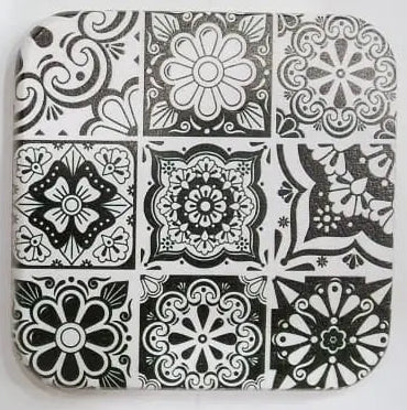 Decorative Printed Tea Coaster Premium Wooden Coaster for Tea Secondary image