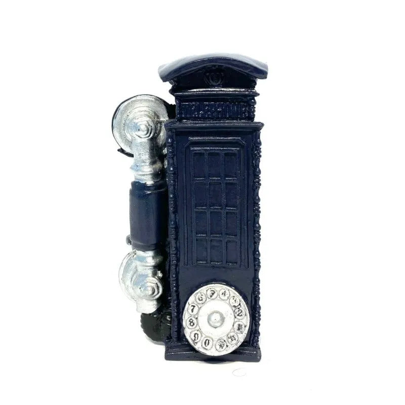Decorative Telephone Booth Retro Blue Price in Pakistan  Main image