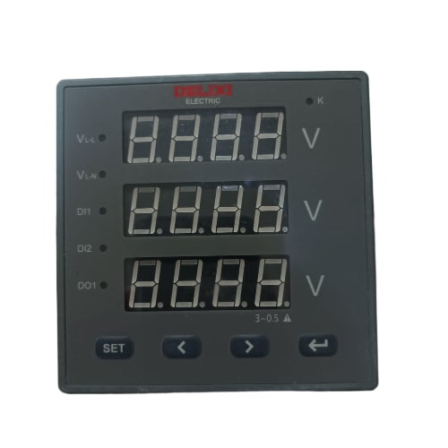 Delixi Three Phase Digital Display Voltmeter