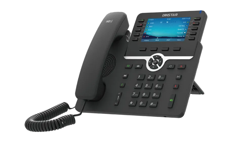 Dinstar C66G/C66GP High-end Business SIP Phone