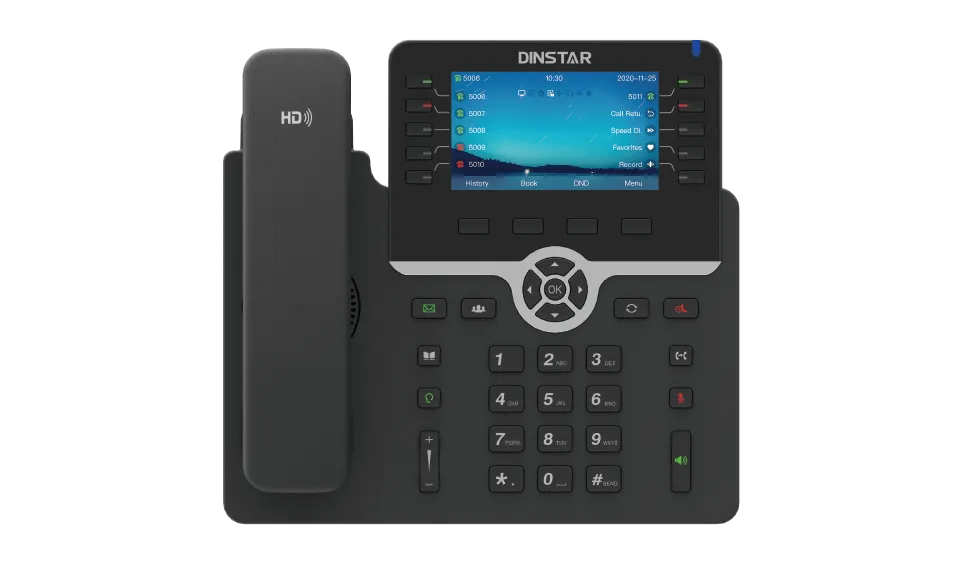 Dinstar C66G/C66GP SIP Phone Price in Pakistan Main image