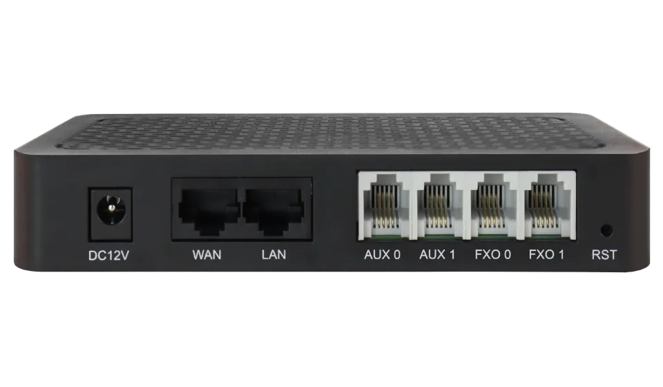 Dinstar DAG1000-2O 2-FXO Analog VoIP Gateway 