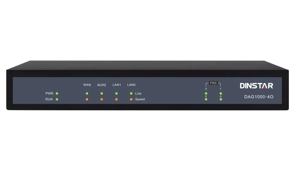Dinstar DAG1000-4O 4-FXO Analog VoIP Gateway Price in Pakistan Main image