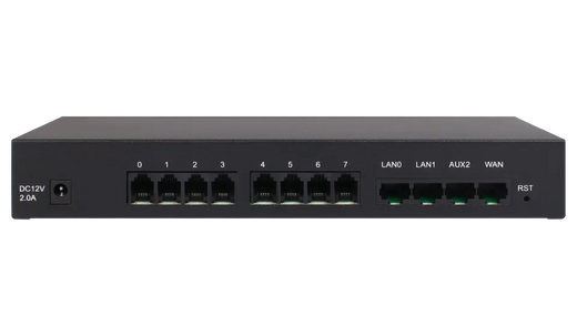Dinstar DAG1000-8O 8-FXO Analog VoIP Gateway