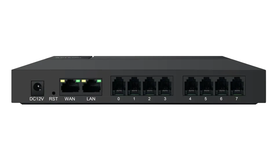 Dinstar DAG1000-8S(GE) 8 FXS Analog VoIP Gateway Secondary image