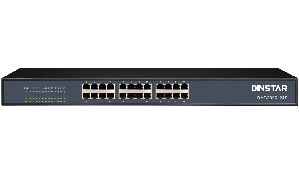 Dinstar DAG2000-24S(GE) 24 FXS Analog VoIP Gateway Price in Pakistan