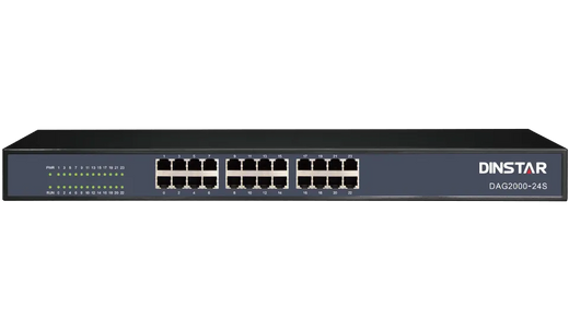 Dinstar DAG2000-24S(GE) 24 FXS Analog VoIP Gateway Price in Pakistan