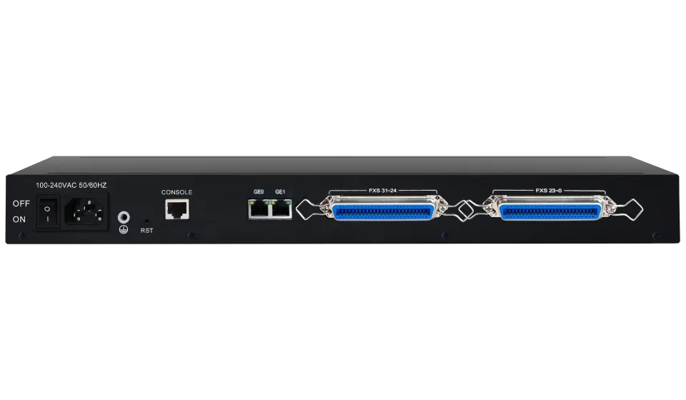 Dinstar DAG2000-32S(GE) 32 FXS Analog VoIP Gateway Secondary image