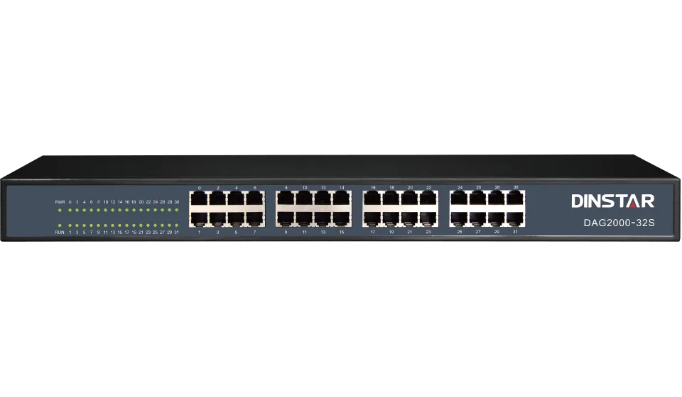 Dinstar DAG2000-32S(GE) 32 FXS Analog VoIP Gateway Price in Pakistan Main image
