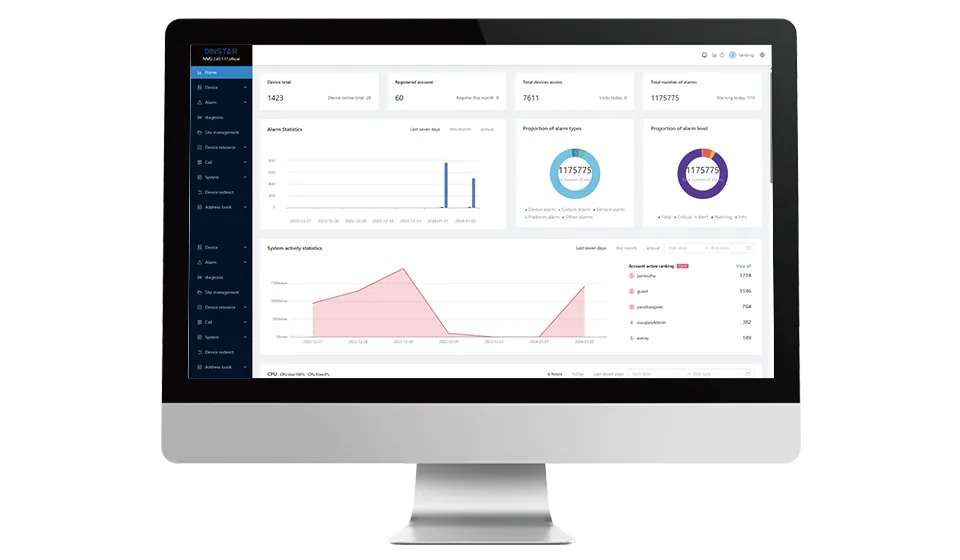 Dinstar Device Management Platform Network Management System