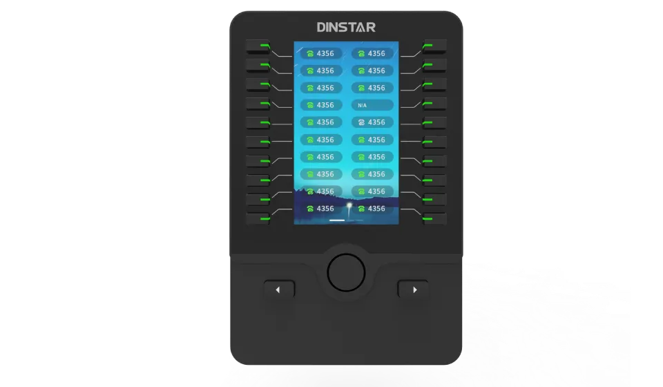 Dinstar DXP60 Color-screen Expansion Module IP Phone Secondary image