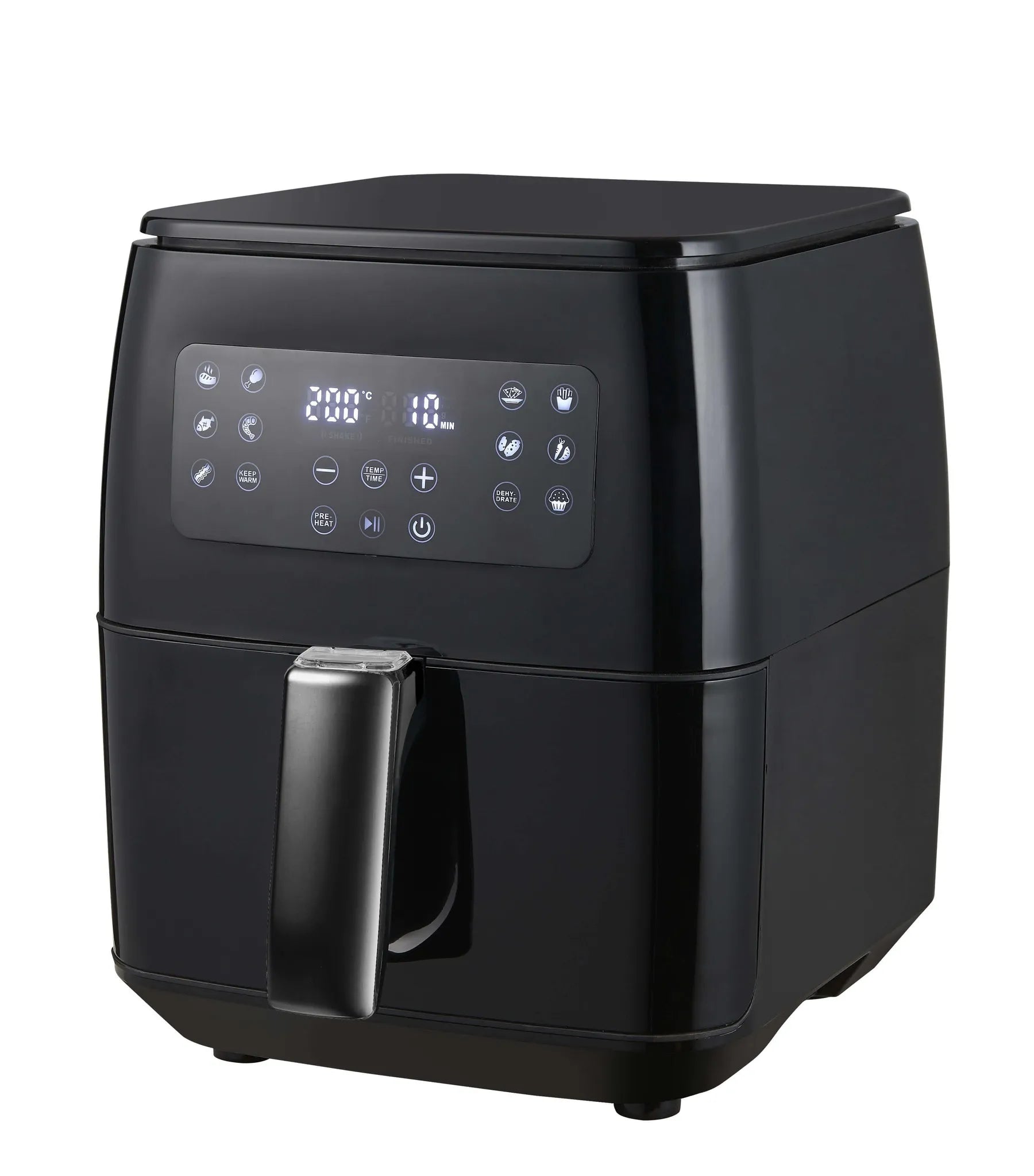 E-lite eaf-001 Air Fryer Black Secondary image