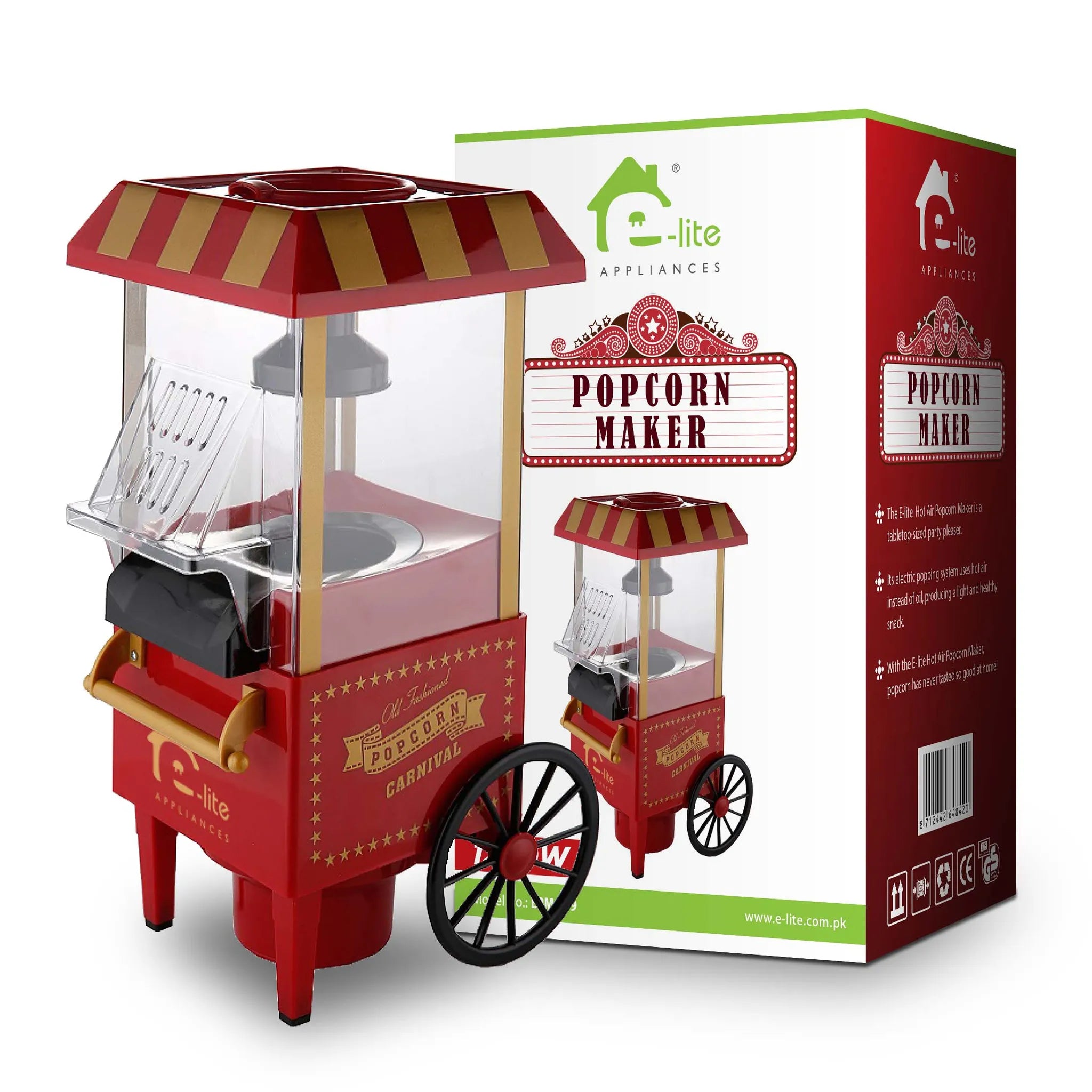 E-Lite EPM-009 Popcorn Maker Secondary image