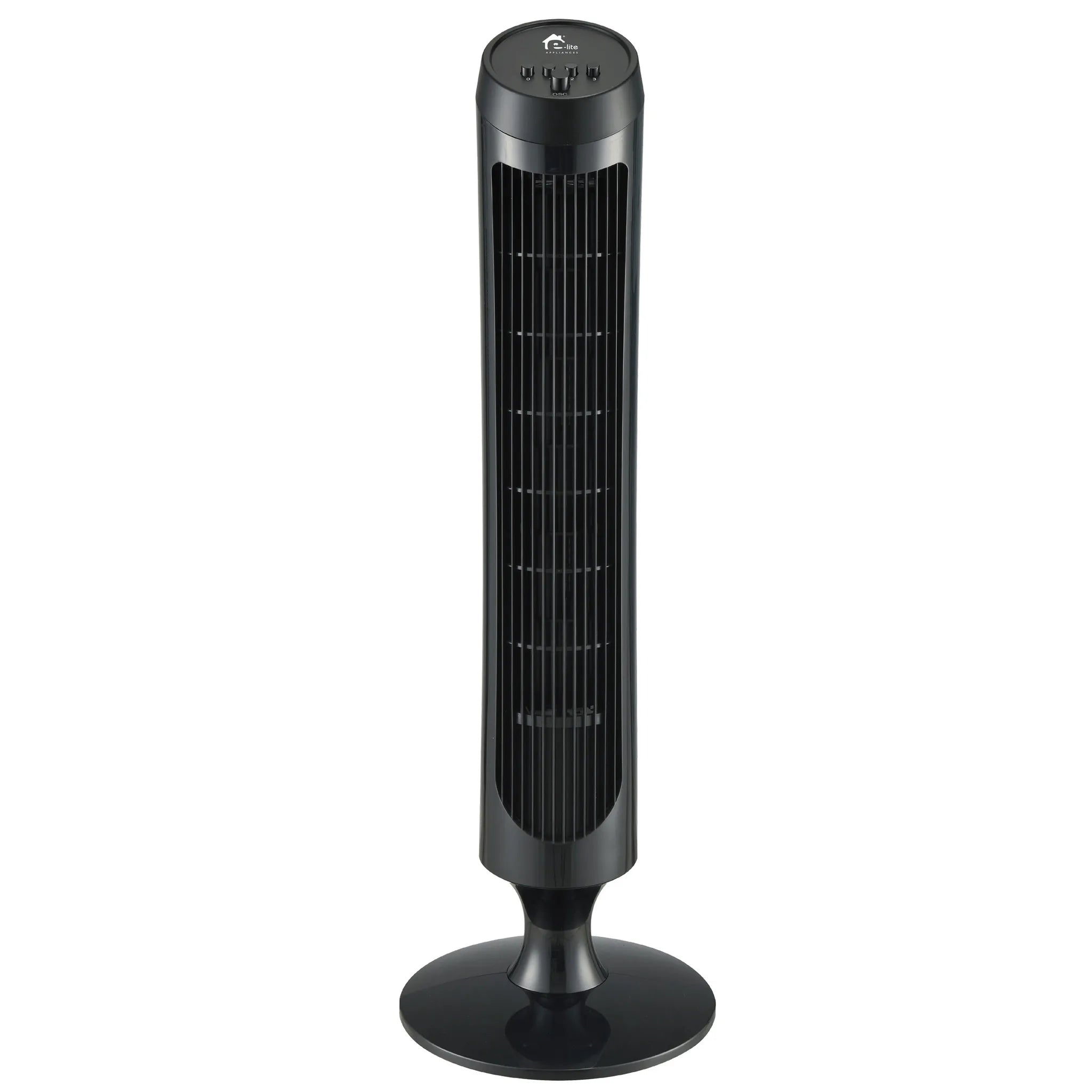 E-Lite ETF-001 33  inch Black Tower Fan