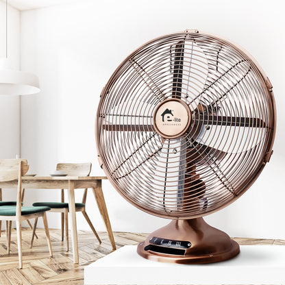 E Lite ETF-30M Metal Copper Table Fan Price in Pakistan 