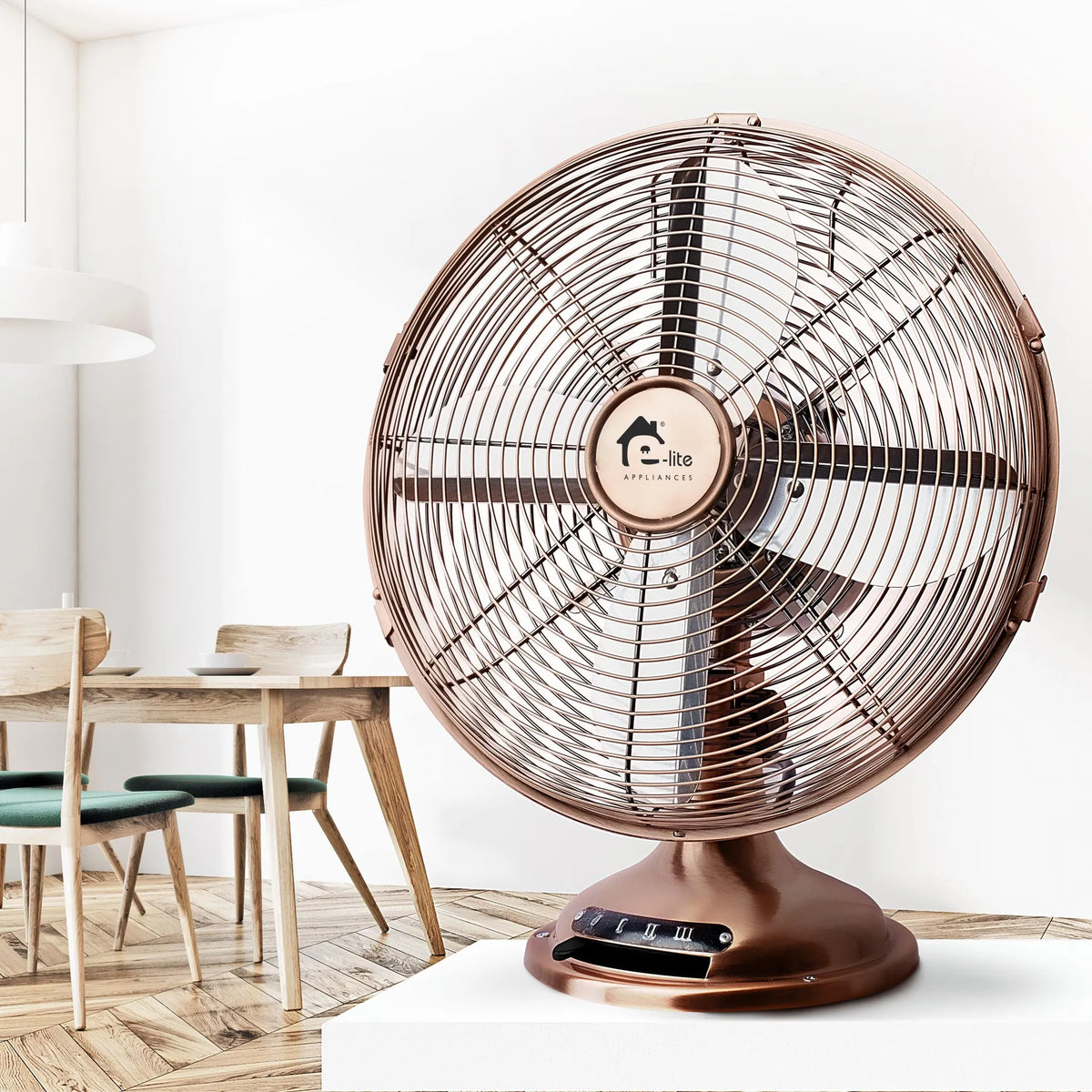 E Lite ETF-30M Metal Copper Table Fan Price in Pakistan