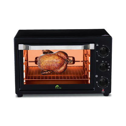 E lite ETO 221R Oven Toaster 22 LTR Black Price in Pakistan