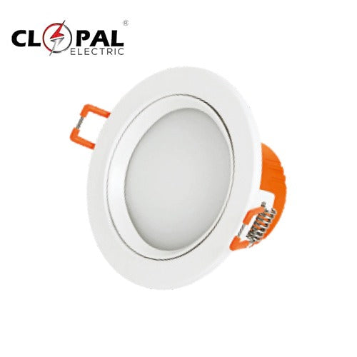 Clopal 9W SMD Down light Round Light Warm White Price in Pakistan