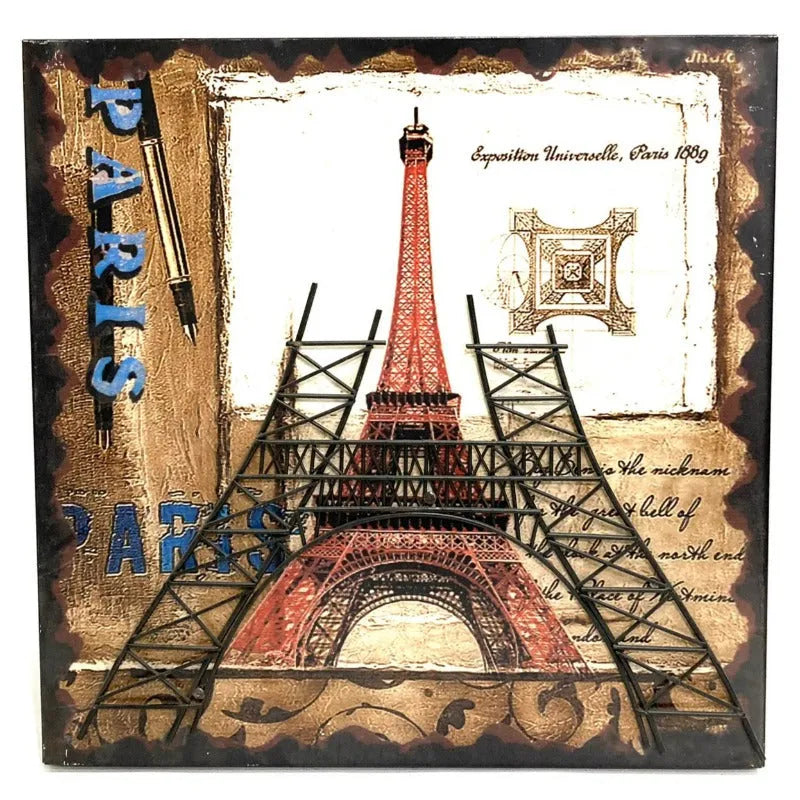 Decorative Eiffel Tower Wall Frame Price in Pakistan Main image
