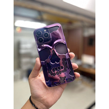 Electroplating Skull iPhone Case