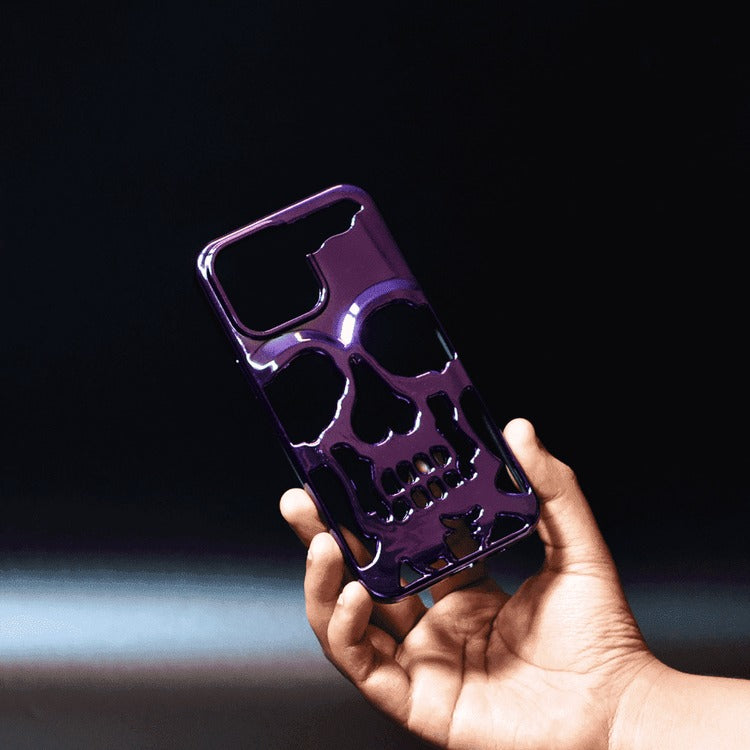 Electroplating Skull iPhone Case