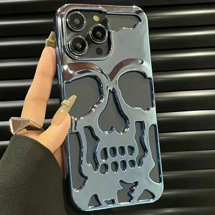 Electroplating Skull iPhone Case