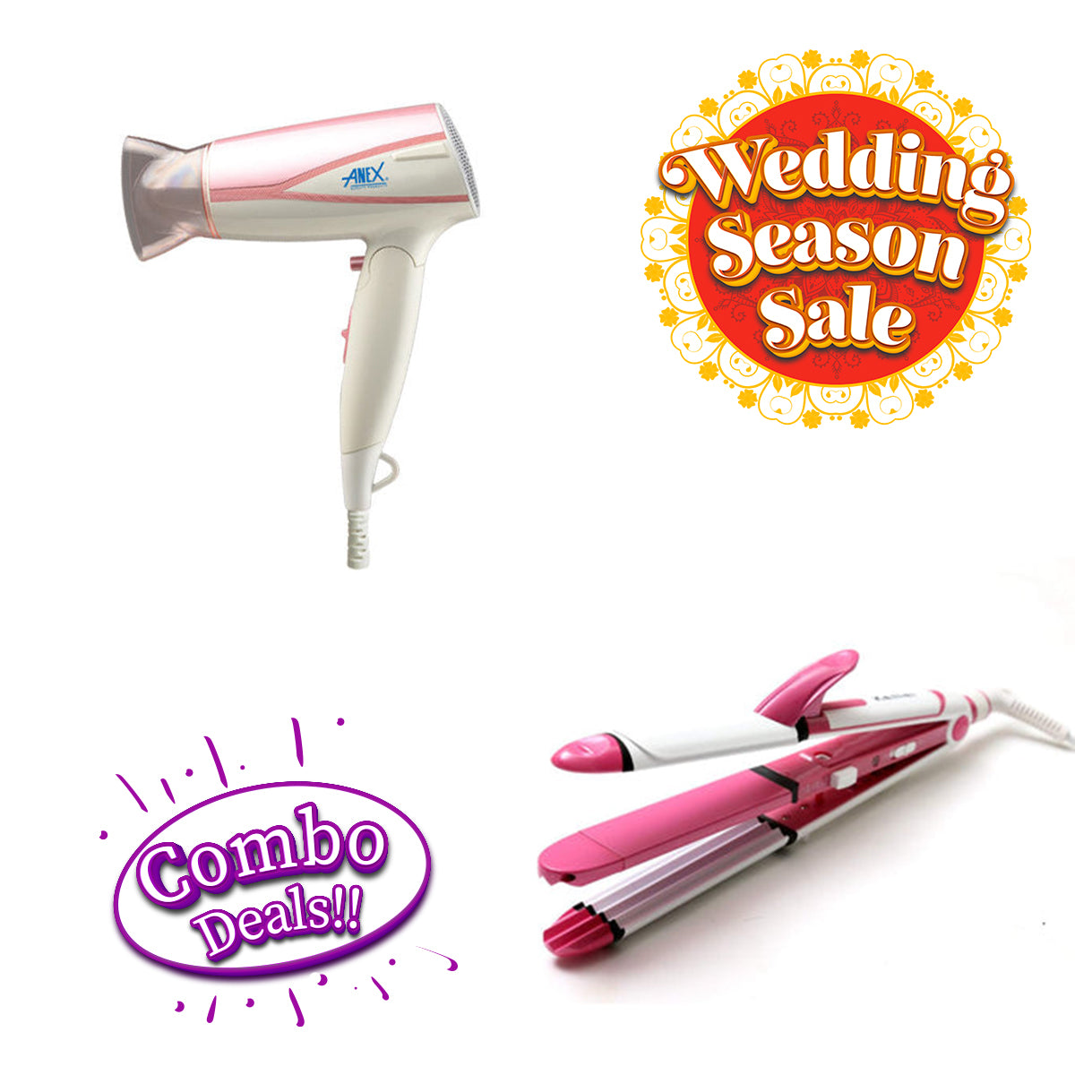 Hair Dryer & Hair Straightener Price in Pakistan