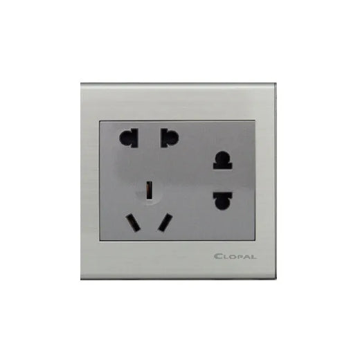 Clopal Elegant Grey Series 1 Gang TV Outlet  Price in Pakistan