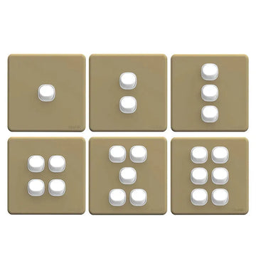 Enigma 3 Gang 2 Way Flush Switch Midnight Green Price in Pakistan