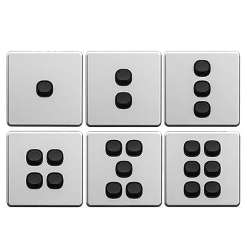 Enigma 5 Gang 2 Way Flush Switch Midnight Green Price in Pakistan