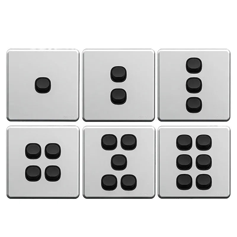 Enigma 5 Gang 2 Way Flush Switch Midnight Green Price in Pakistan