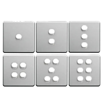 Enigma 4 Gang 2 Way Flush Switch Midnight Green Price in Pakistan
