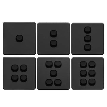 Enigma 5 Gang Flush Switch Midnight Green Price in Pakistan