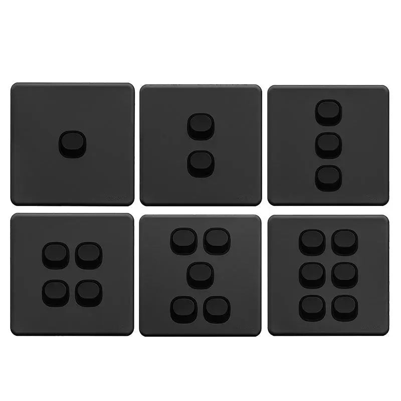 Enigma 5 Gang Flush Switch Midnight Green Price in Pakistan