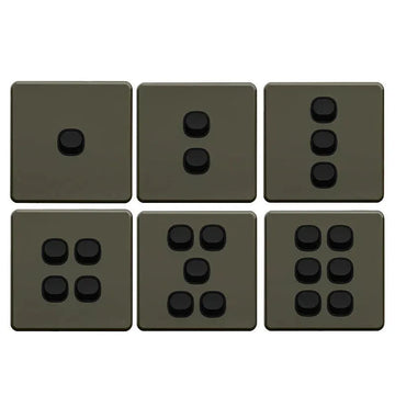 Enigma 1 Gang Flush Switch Midnight Green Price in Pakistan
