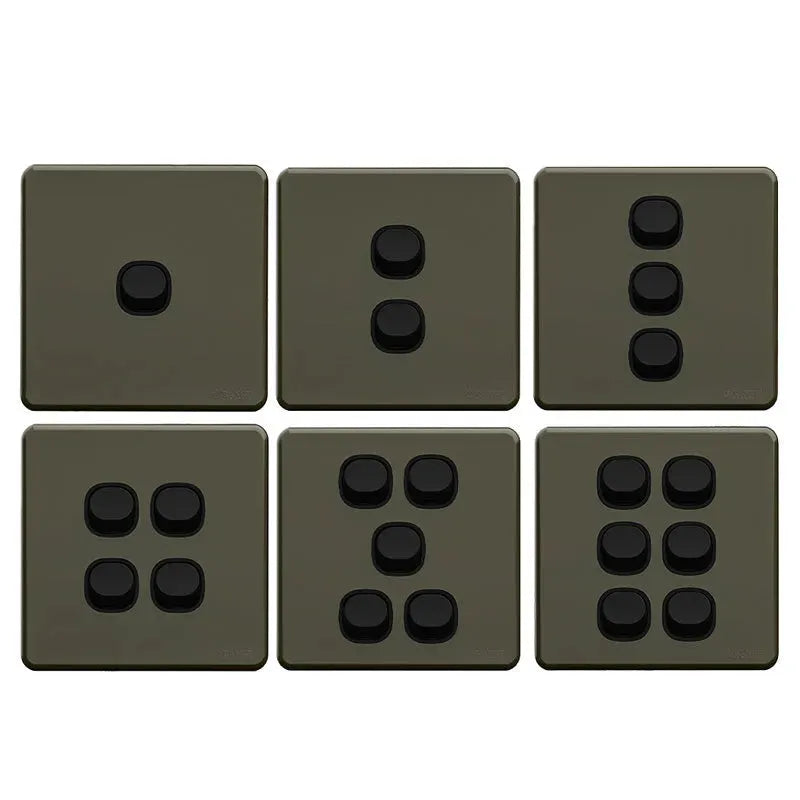 Enigma 1 Gang Flush Switch Midnight Green Price in Pakistan