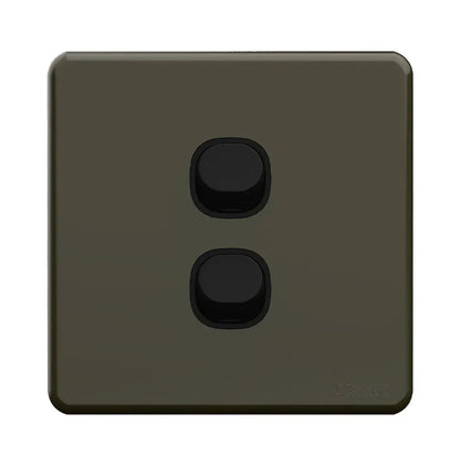 Enigma 3 Gang 2 Way Flush Switch Gun Metal Price in Pakistan 