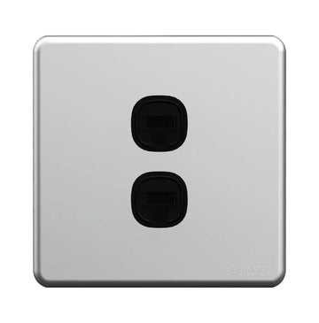 Enigma 5 Gang 2 Way Flush Switch White Price in Pakistan