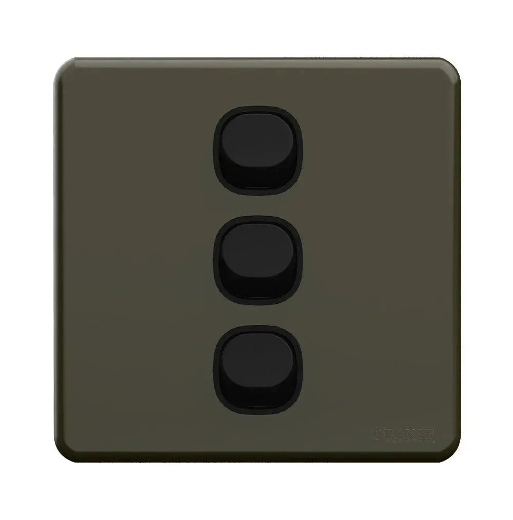 Enigma 4 Gang Flush Switch Gunmetal Price in Pakistan