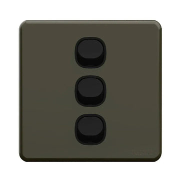 Enigma 4 Gang Flush Switch Gunmetal Price in Pakistan