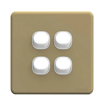 Enigma 5 Gang 2 Way Flush Switch Stone Black Price in Pakistan