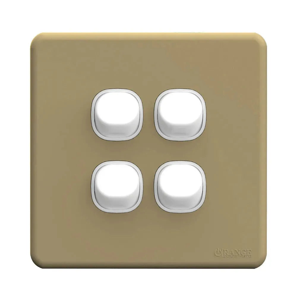 Enigma 5 Gang 2 Way Flush Switch Stone Black Price in Pakistan