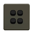 Enigma 1-6 Gang 2 Way Flush Switch