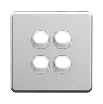 Enigma 4 Gang 2 Way Flush Switch Goldy Night Price in Pakistan