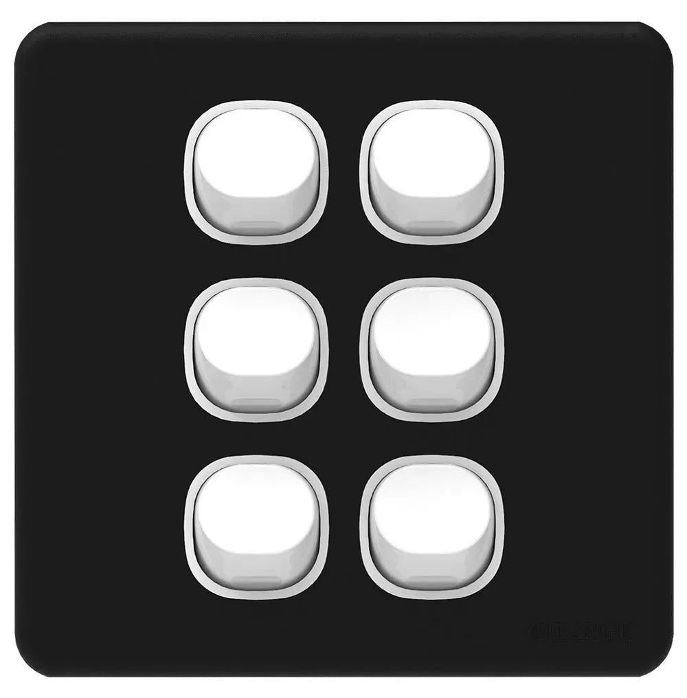 Enigma 5 Gang Flush Switch Gold Shimmer Price in Pakistan