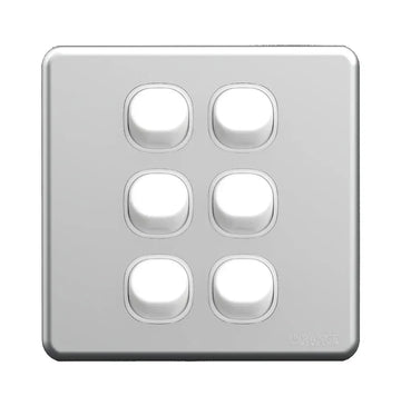 Enigma 1 Gang Flush Switch Pearl Black Price in Pakistan